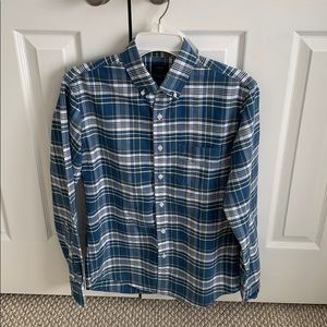 J Crew Plaid Button Up